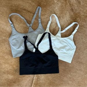 Sports bras 3 pack